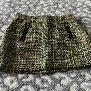 J Crew Multicolor Skirt